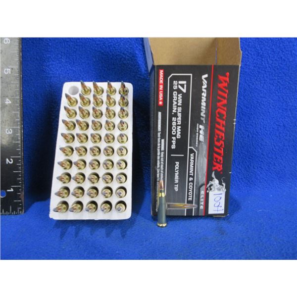 17 WSM 25gr Polymer Tip (Pick Up or Ship by UPS Only)