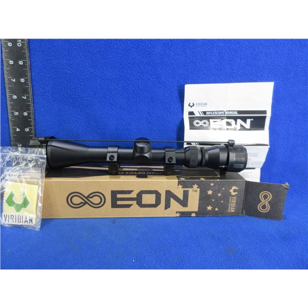 NEW - Viridian EON 3-9x40 Scope with Rings & Lens Covers