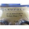 Image 2 : Leupold Dual Dovetail 1" Medium Rings, Matte # 49916 - 1 Screw Missing