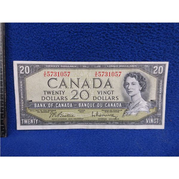 1954 Canadian 20 Dollar Bill