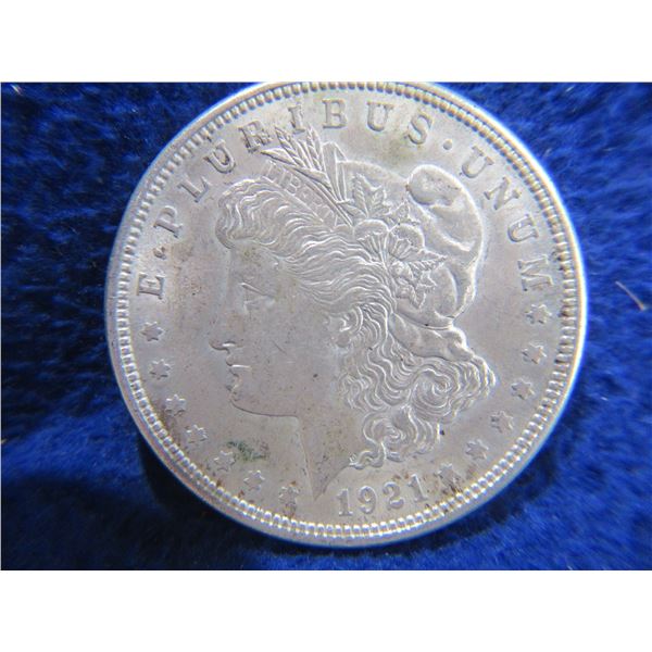 1921 USA One Dollar "Morgan Dollar" - .900 Silver