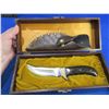 Image 1 : Buck Kalinga Fixed Blade Hunting Knife with Leather Sheath