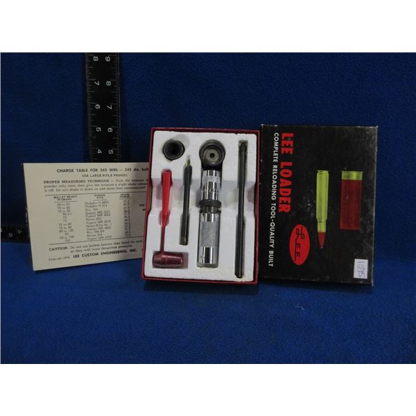 243 Win. Lee Loader Complete Reloading Tool