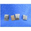 Image 1 : 4 Assorted Flints for Flintlock Rifle