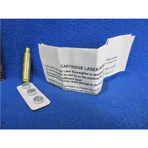 NEW - 223 Rem. Cartridge Red Laser Bore Sight with Batteries