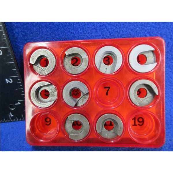 Lee Auto Prime Shell Holder Set - #'s 1, 2, 3, 4, 5, 6, 8, 10, 11