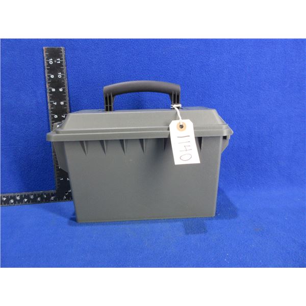 Plastic Ammo Box - 9 1/2" x 4" x 6 1/2" High