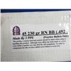 Image 2 : 45 Cal. .452" 238gr RN BB Bullets - Box of 500