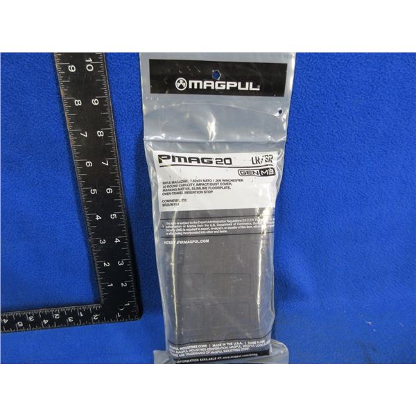 NEW - 7.62X51/308Win. Magpul PMAG 20 LR/SR Gen M3 Magazine