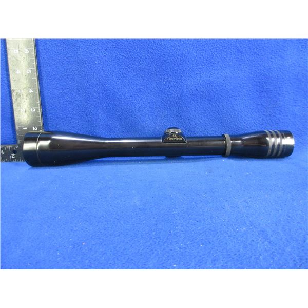 Vintage Redfield 6X Widefield Scope - Appears Cloudy, Duplex Reticle