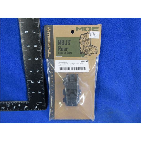 NEW - Magpul MBUS Rear Back-Up Sight - GEN2
