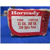 Image 2 : 35 Cal. .358" 200gr Spire Point Hornady Bullets - Box of 100