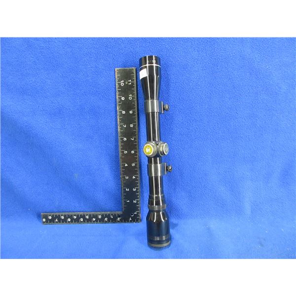 Tasco 4x32 Scope with 1" Weaver Rings - Appears Clear, Duplex Reticle