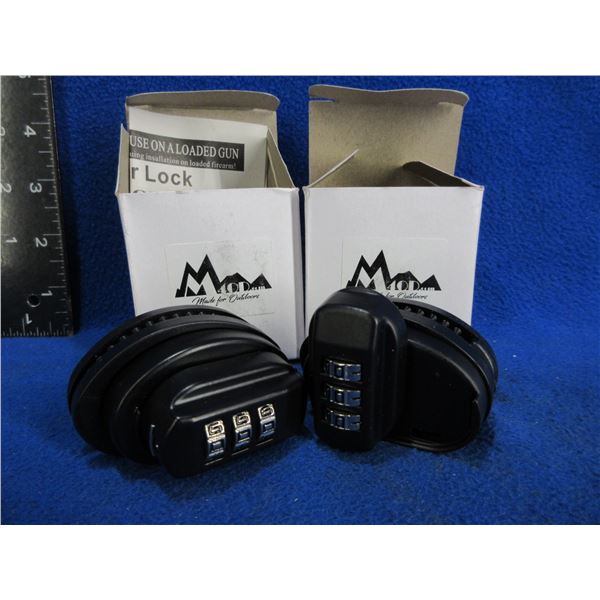 NEW - 2 - M40D Combination Trigger Locks