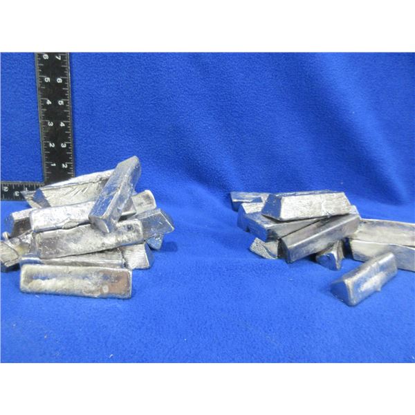 19 lbs of Lead Ingots - PICK UP PREFFERED