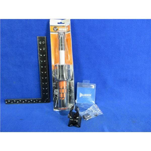 WASP Extending Pole Mount & Wuben Flashlight Mount