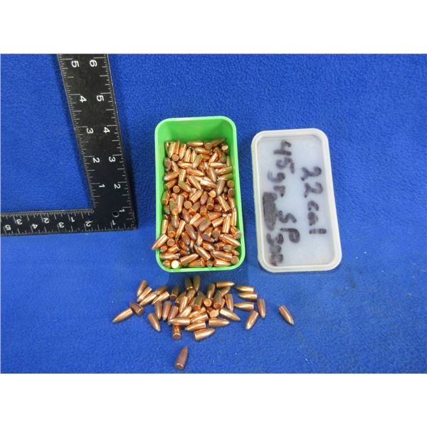 22 Cal. .224" 45gr SP Bullets - Tub of Approx. 470