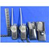 Image 1 : 2 Cobra Marine Radios Model MR HH400 with Incorrect Holsters
