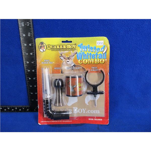 Quaker Boy Twisted White Tail Combo Game Calls - New Old Stock