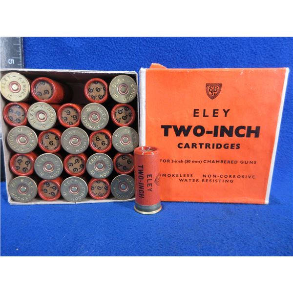 Collector Ammo - 12 Ga. Eley 2" 6 Shot (Pick Up or Ship by UPS Only)