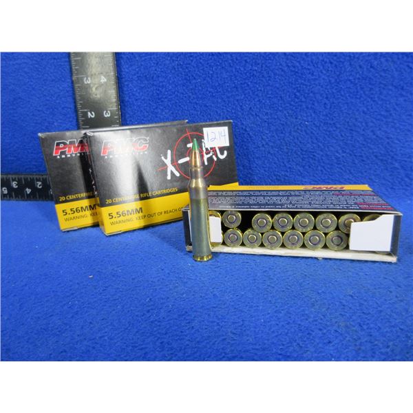 5.56MM 62gr LAP PMC X-Tac (Pick Up or Ship by UPS Only)