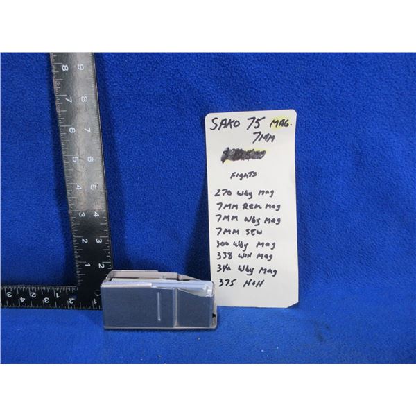 Sako 75 - 4 Round Magazine - Brushed Stainless - PAL Required