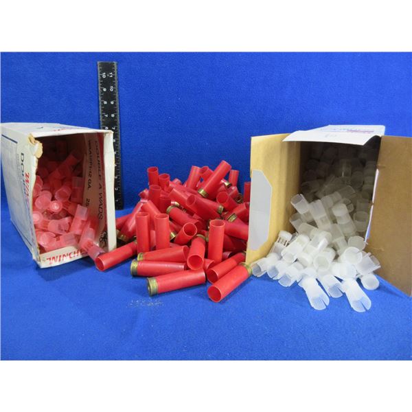 12 Gauge Winchester AA Wads and Unprimed New Hulls