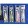 Image 1 : NEW - 4 Fish Talk Minnow Lures - Assorted Colors, 100g & 130g