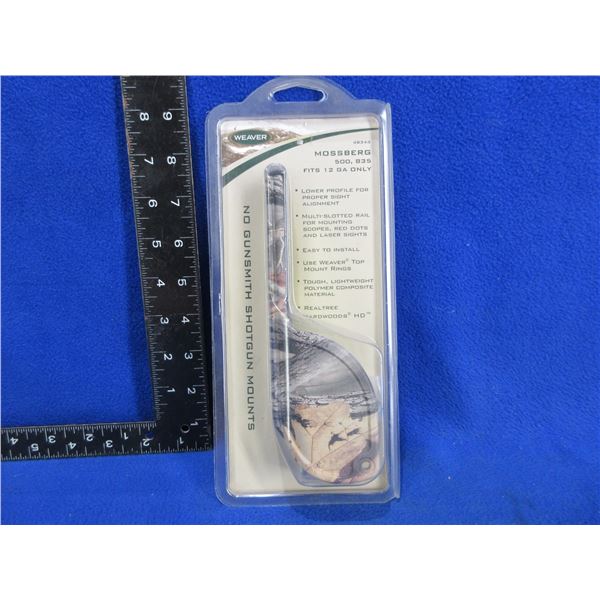 NEW - Mossberg 500, 835 Multi-Slotted Saddle Mount for 12 Ga. Only