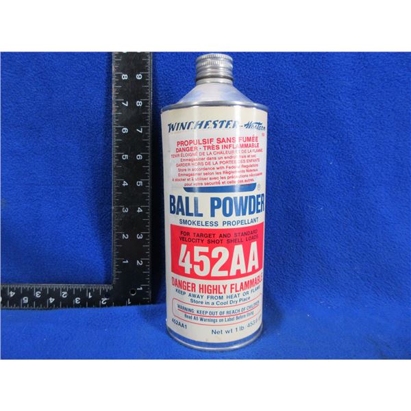 Winchester Ball Powder 452AA (Pick Up or Ship by UPS Only)