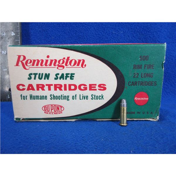 Collector Ammo - 22 Long RF Stun Safe (Pick Up or Ship by UPS Only)