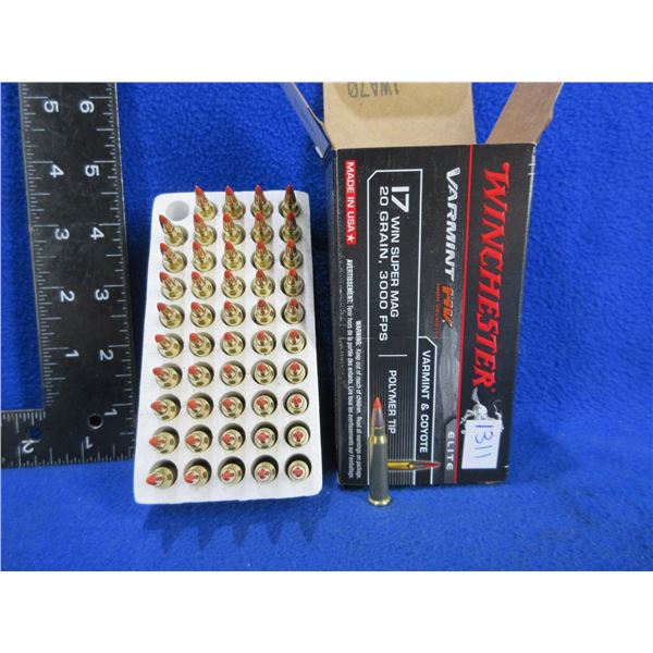 17 WSM 20gr Polymer Tip (Pick Up or Ship by UPS Only)