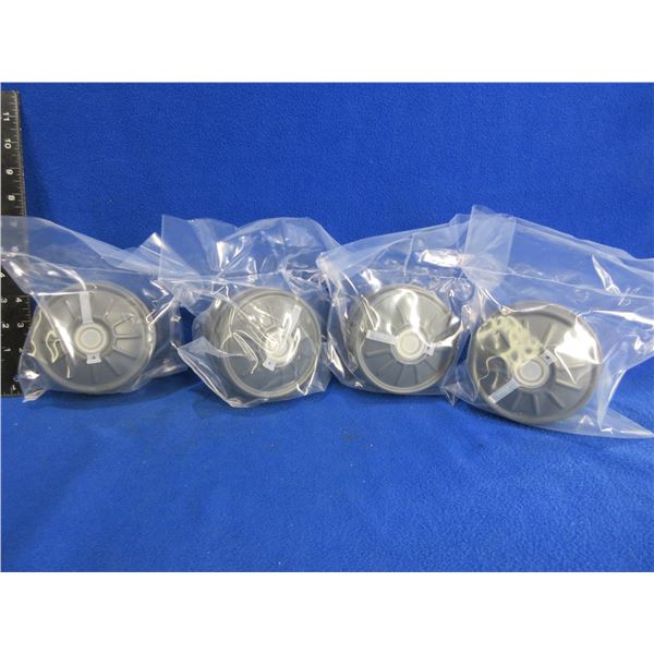 4 - 60MM Finnish M61 Gas Mask Filters