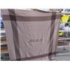 Image 1 : RCMP Wool Blanket - Ottawa Valley Woolers - 67" x 78" - Consignor Lists as Jailhouse Cell Blanket fr