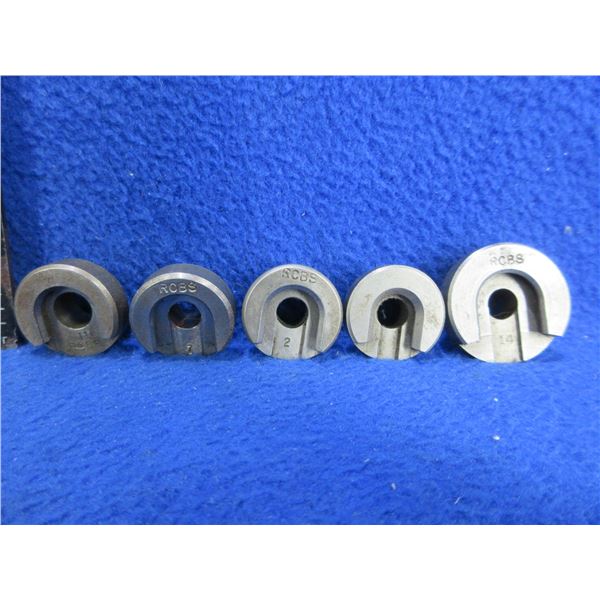 5 RCBS Shell Holders - #'s 2, 7, 10, 11, 14