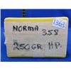 Image 2 : .358" 250gr HP Norma Bullets - Box of 40