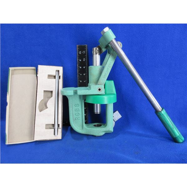 RCBS Rockchucker Reloading Press with Primer Feed & Catcher