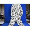 Image 1 : Wholesale Sports Inc. White Woodland Camo Fleece Pants & Jacket