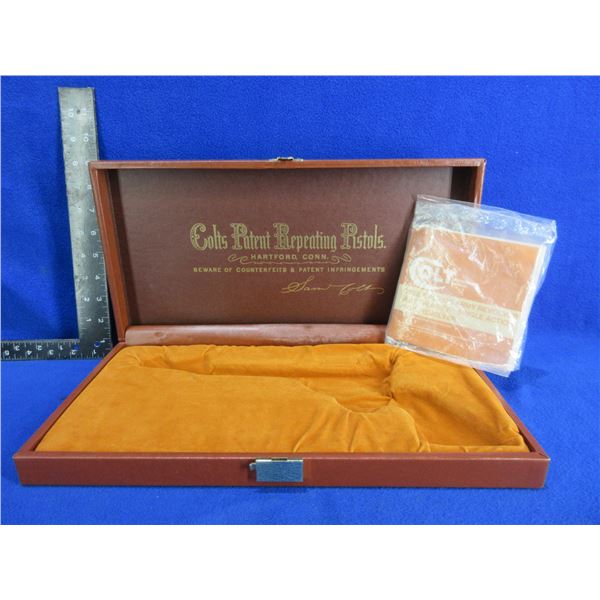 Colt Patent Repeating Pistols Display Box w/ SAA Revolver Manual
