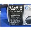 Image 4 : Barska 3-9x42 IR Contour Compact Scope w/ 7/8" Picatinny Rings & Mount