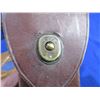 Image 5 : WWII Gas Mask w/ C-Broad Arrow, RCAF Silver Fork & Leather Case 7B/1271