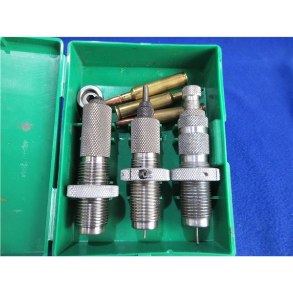 RCBS 257 Improved FL 3 Die Set w/ Shell Holder # 14 and 3 Brass