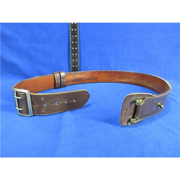 McCue Gun Leathers Canada Leather Belt Size 36