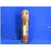 Image 1 : Naval Cordite Powder Leather Carry Case - No. 57, III CAN, V.T. & B. Ltd., 4-1942