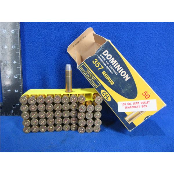 Collector Ammo - 357 Mag 158gr Lead (Pick Up or Ship by UPS Only)
