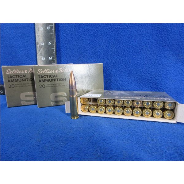 300 AAC Blackout 124gr FMJ (Pick Up or Ship by UPS Only)