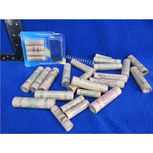Lot of 26 Misc. Model Rocket Engines (Pick Up or Ship by UPS Only)