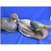 Image 3 : 4 Vintage Duck Decoys - 2 Woodstream D-100, 2 Unknown