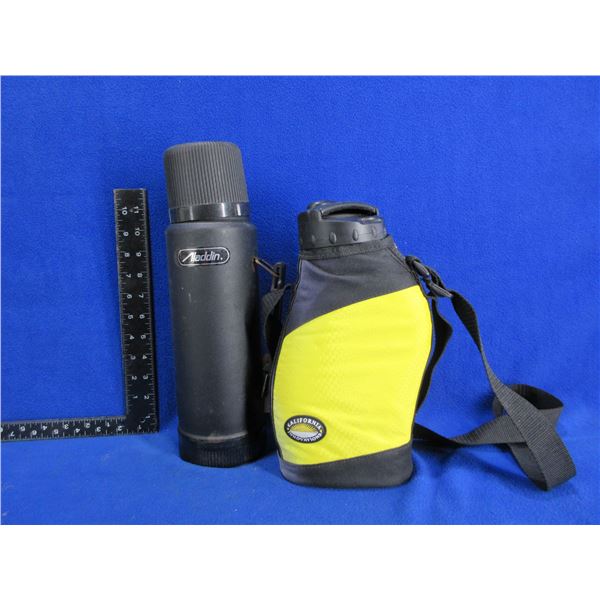 Aladdin Thermos and California Innovations Water Bottle