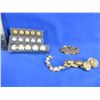 Image 1 : Lot of Approx. 55 Assorted Brass Buttons